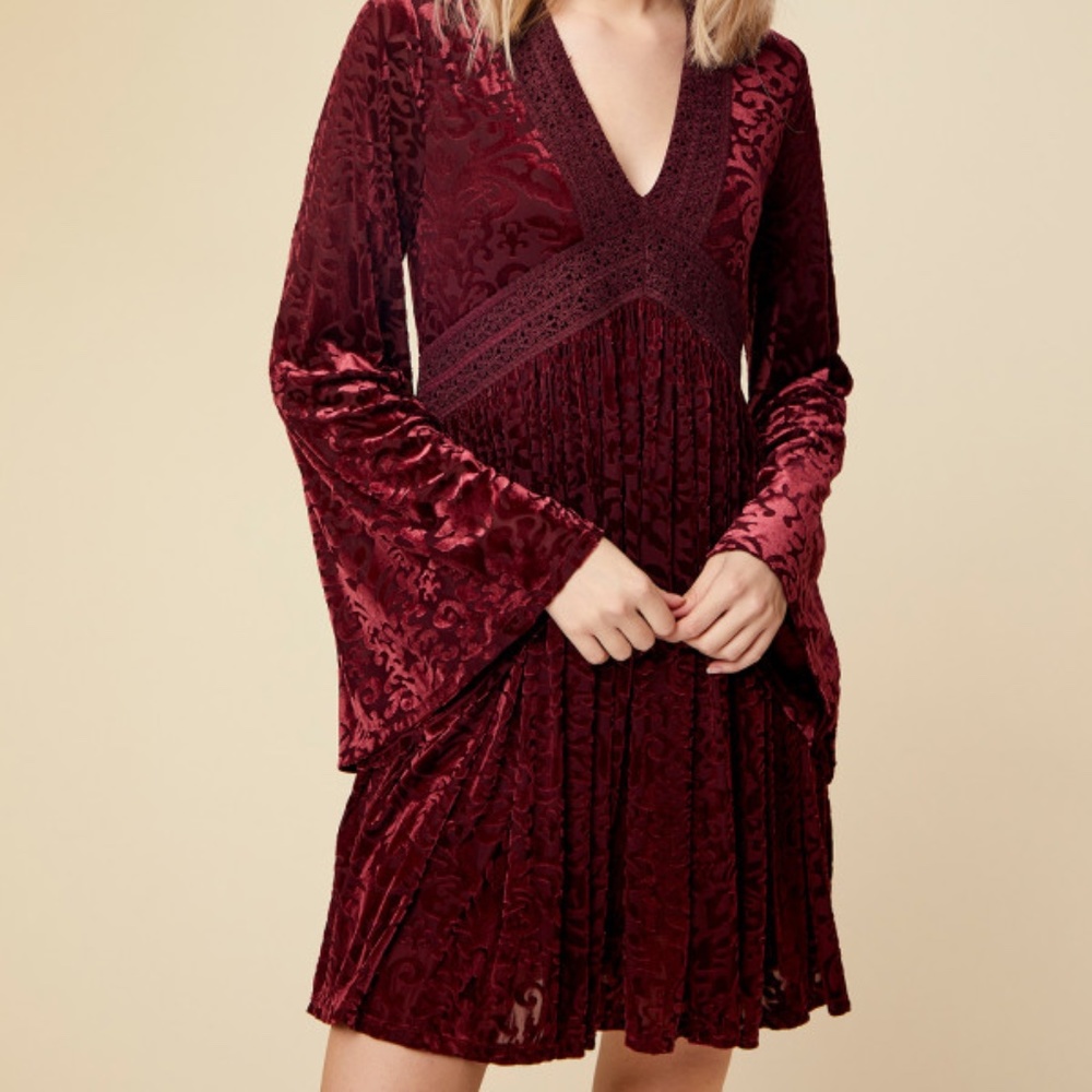 Altar'd State Marin Velvet Dress - Picture 6 of 9